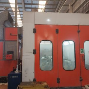 Cabina de Pintura Automotriz Usada en Chile | Termomeccanica con Quemador a Gas