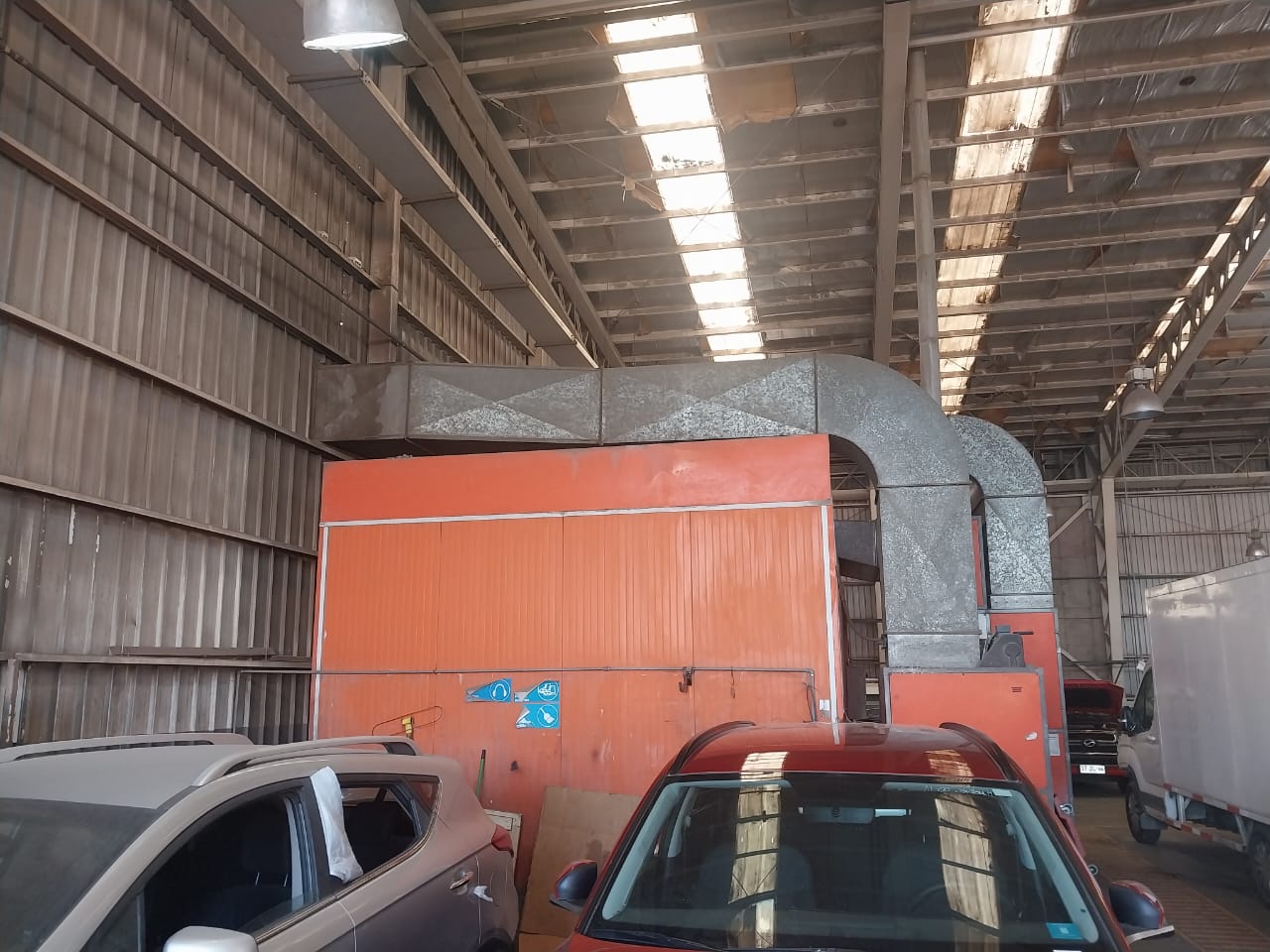 Cabina de Pintura Automotriz Usada en Chile | Termomeccanica con Quemador a Gas - Imagen 2